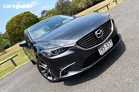 Grey 2017 Mazda 6 Sedan Gt