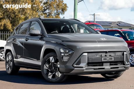 Grey 2026 Hyundai Kona Wagon Hybrid Premium
