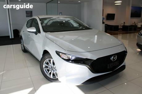 White 2026 Mazda Mazda3 Hatchback G20 Pure