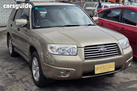 Gold 2007 Subaru Forester Wagon Xs Luxury
