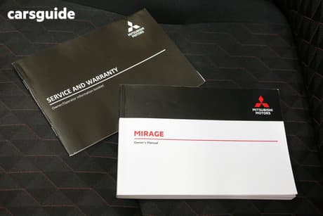 White 2021 Mitsubishi Mirage Hatchback Ls