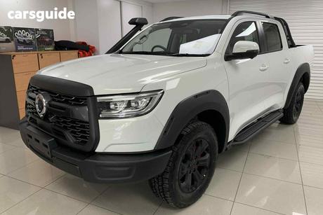 White 2025 GWM Cannon Dual Cab Utility Xsr (4X4)