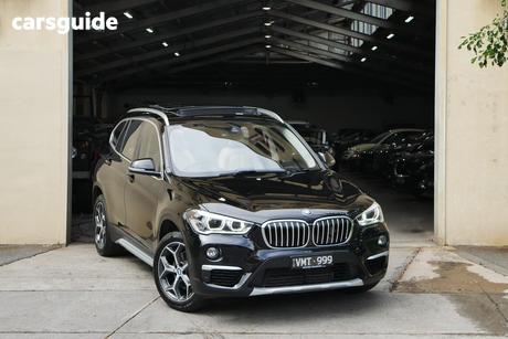 Black 2018 BMW X1 Wagon Sdrive 18I