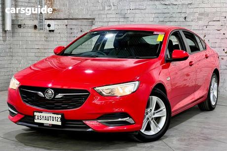 Red 2017 Holden Commodore Liftback Lt