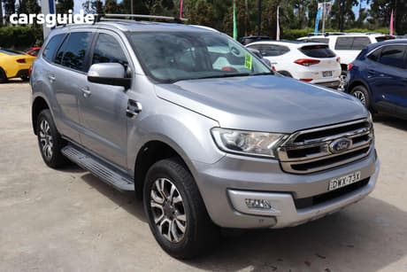 Silver 2018 Ford Everest Wagon Trend (4Wd)