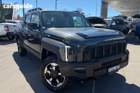 Grey 2025 Kia Tasman Double Cab Pick Up X-Line (4X4) (0.9T) Bdy Fender