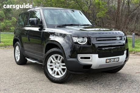 Black 2022 Land Rover Defender Wagon 90 D250 S (183Kw)