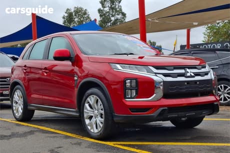 Red 2022 Mitsubishi ASX Wagon Es (2Wd)