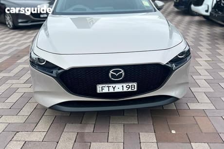 Beige 2025 Mazda Mazda3 Hatchback G20 Pure