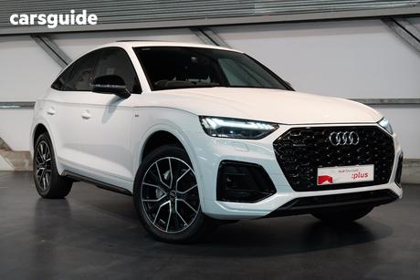 White 2022 Audi Q5 Sportback 45 Tfsi Quattro S Line Mhev