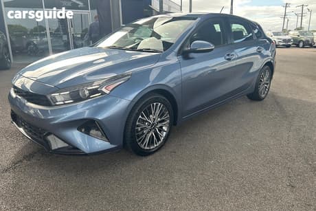 Blue 2021 Kia Cerato Hatchback Sport