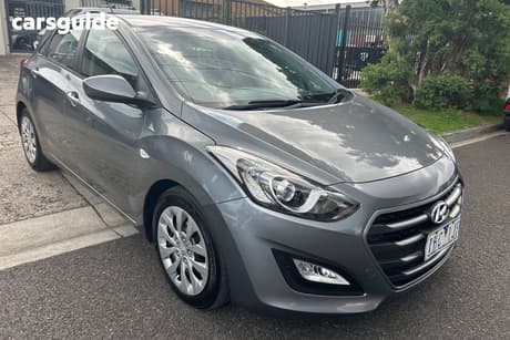 Grey 2015 Hyundai I30 Hatchback Active