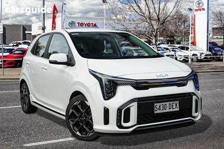 White 2025 Kia Picanto Hatchback Gt Line (Pe2)