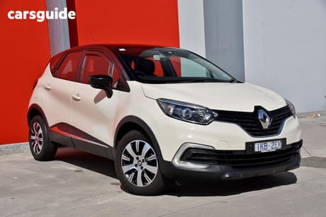 White 2018 Renault Captur Wagon Zen