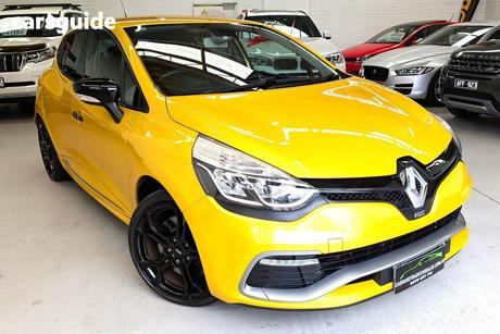 Yellow 2014 Renault Clio Hatchback Rs 200 Cup