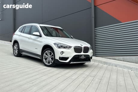 White 2018 BMW X1 Wagon Sdrive 18I