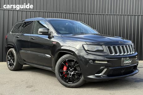 Black 2014 Jeep Grand Cherokee Wagon Srt 8 (4X4)