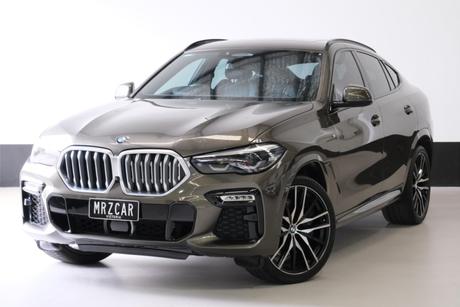 Beige 2020 BMW X6 Coupe Xdrive30D M Sport