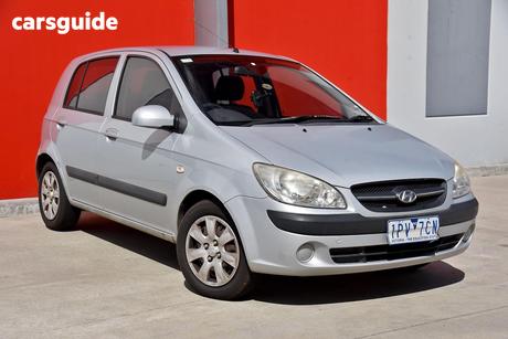 Silver 2010 Hyundai Getz Hatchback Sx