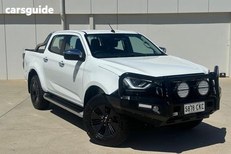 White 2021 Isuzu D-MAX Space Cab Utility Ls-U (4X4)