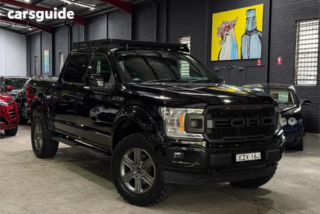 Black 2023 Ford F150 Double Cab Pick Up Xlt Swb (4X4)