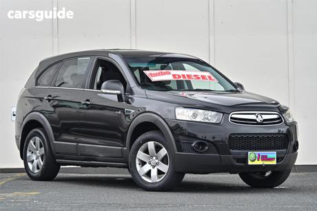 Black 2012 Holden Captiva Wagon 7 Sx (Fwd)