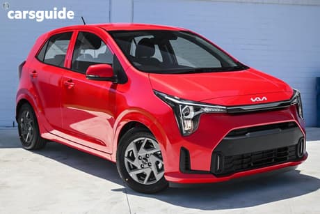 Red 2026 Kia Picanto Hatchback Sport (Pe2)