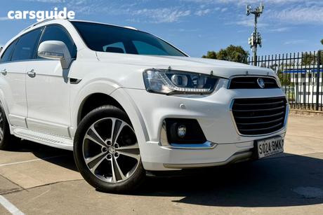 White 2016 Holden Captiva Wagon 7 Ltz (Awd)