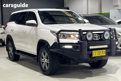 White 2019 Toyota Fortuner Wagon Gx