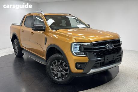 Yellow 2024 Ford Ranger Double Cab Pick Up Wildtrak 3.0 (4X4)