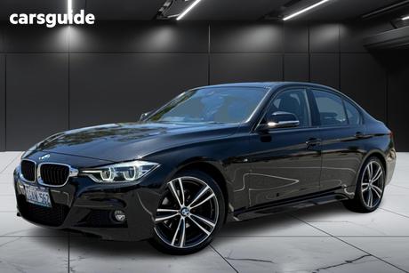 Black 2016 BMW 318I Sedan Sport Line