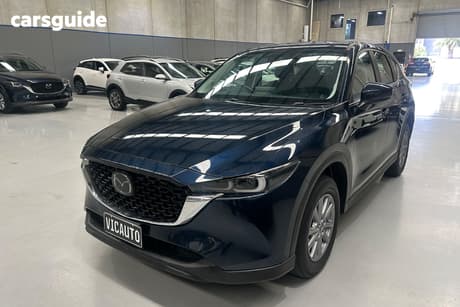 Blue 2022 Mazda CX-5 Wagon Maxx Sport (Fwd)