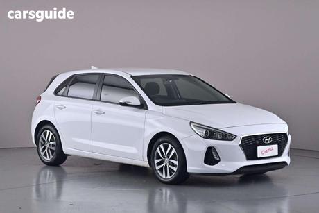 White 2017 Hyundai I30 Hatchback Active
