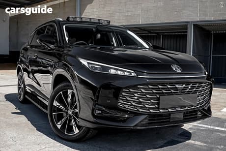 Black 2025 MG HS Wagon Essence