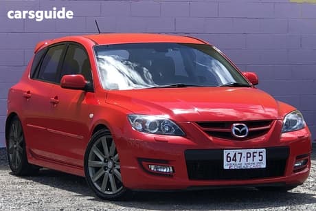 Red 2006 Mazda 3 Hatchback Mps