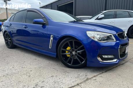 Blue 2016 Holden Commodore Sedan Sv6