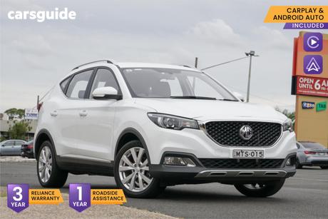 White 2023 MG ZS Wagon Excite