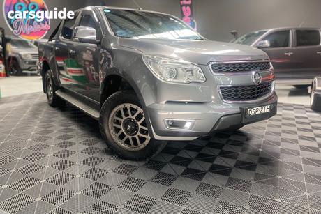 Grey 2015 Holden Colorado Crew Cab Pickup Ltz (4X4)