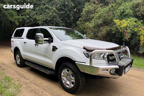 White 2017 Ford Ranger Dual Cab Utility Xlt 3.2 (4X4)