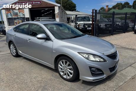 Silver 2012 Mazda 6 Sedan Sport