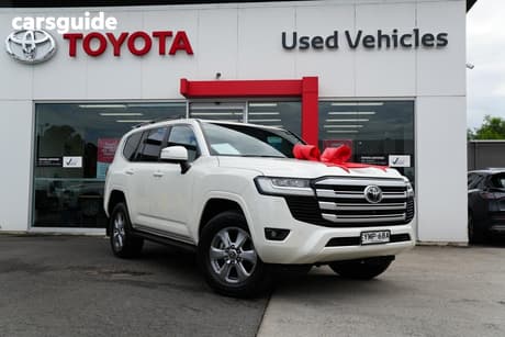 White 2022 Toyota Landcruiser SUV