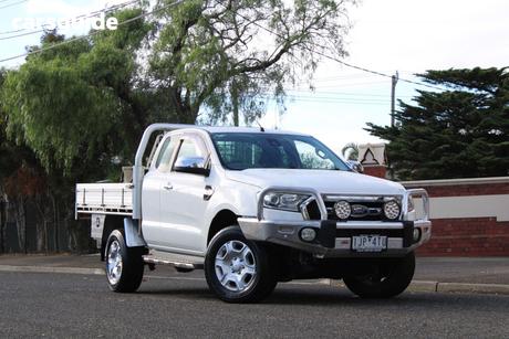 White 2017 Ford Ranger Super Cab Utility Xlt 3.2 (4X4)