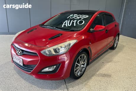 Red 2013 Hyundai I30 Hatchback Sr