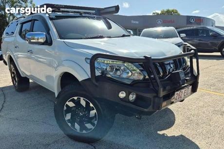White 2017 Mitsubishi Triton Dual Cab Utility Exceed (4X4)