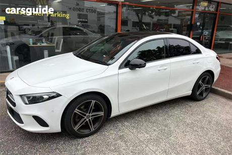 White 2019 Mercedes-Benz A200 Sedan