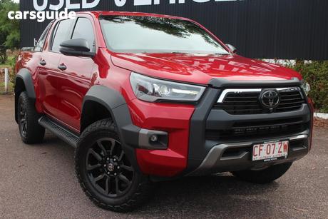 Red 2022 Toyota Hilux Double Cab Pick Up Rogue (4X4)