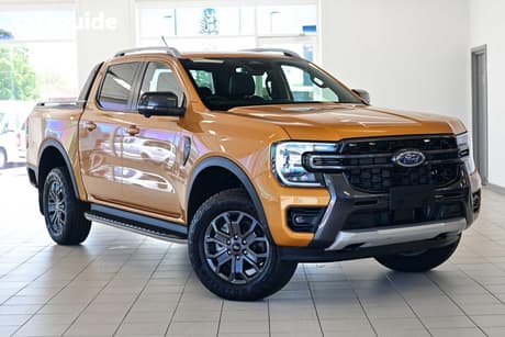 Yellow 2023 Ford Ranger Double Cab Pick Up Wildtrak 2.0 (4X4)