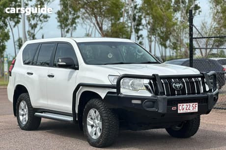 White 2022 Toyota Landcruiser Prado Wagon Gx