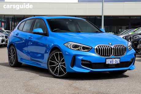 Blue 2020 BMW 118I Hatchback M Sport