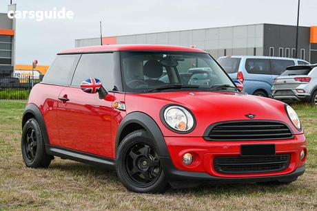 Red 2012 Mini Hatch Hatch RAY F